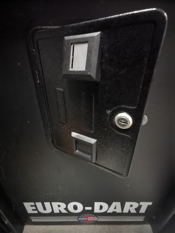 Euro Dart érmevizsgáló, Zseton 27 előlap Euro Dart érmevizsgáló, Zseton 27 előlap